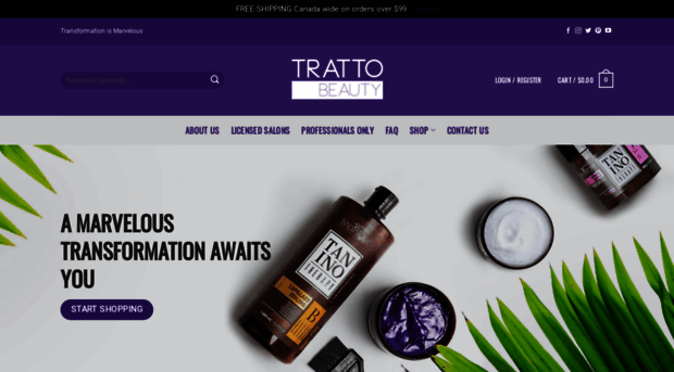 trattobeauty.com