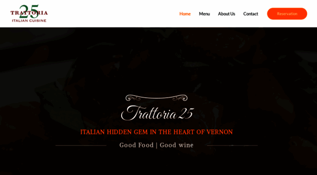 trattoria25.com