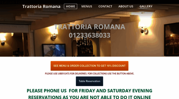 trattoriaromana.co.uk