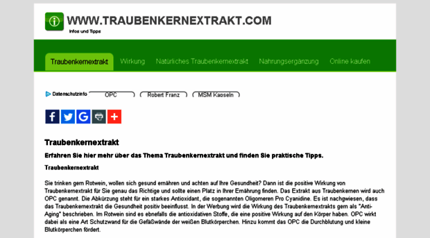 traubenkernextrakt.com