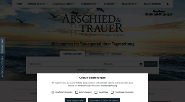 trauer.gea.de