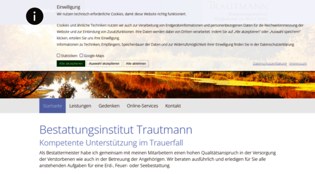 trautmann-bestattung.de