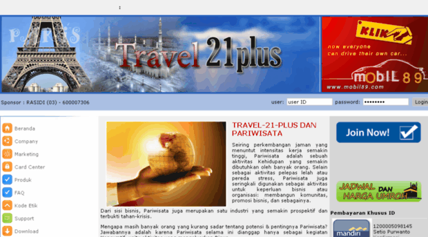 travel21plus.com