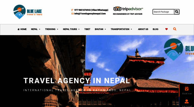 travelagencyinnepal.com