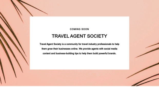 travelagentsociety.com