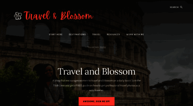 travelandblossom.com