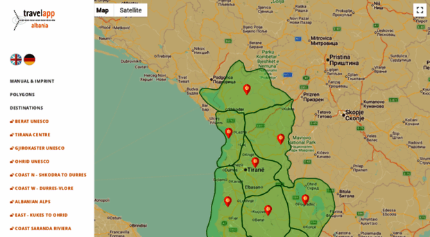 travelapp-albania.com