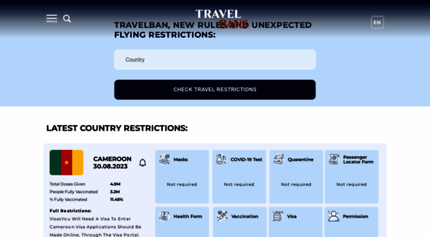 travelbans.org