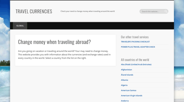 travelcurrencies.com