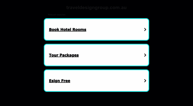 traveldesigngroup.com.au