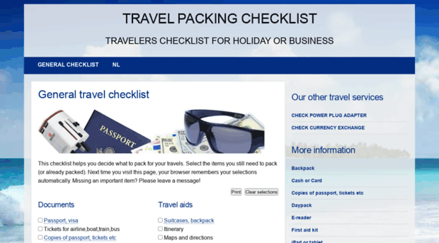 travelers-checklist.com