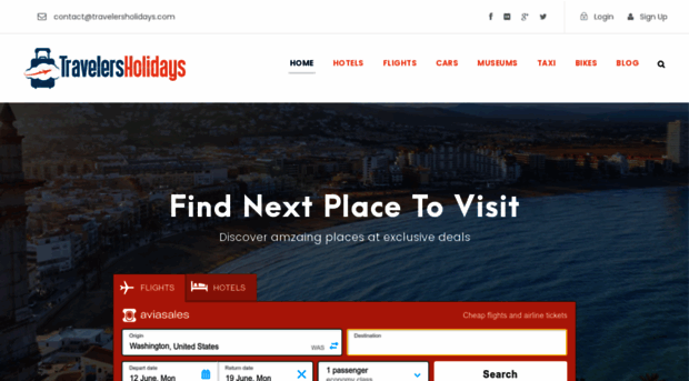 travelersholidays.com