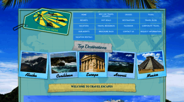 travelescapesinc.com