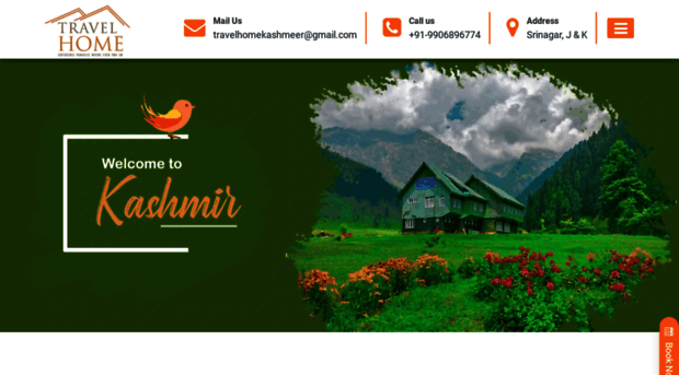 travelhomekashmir.com