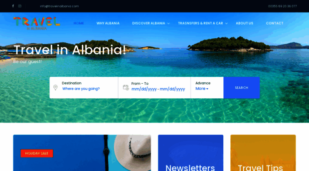 travelinalbania.com