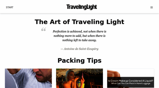 travelinglight.com