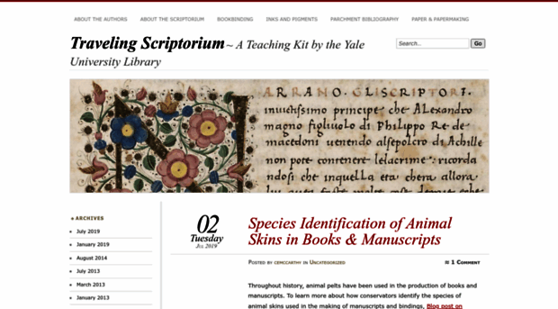 travelingscriptorium.com