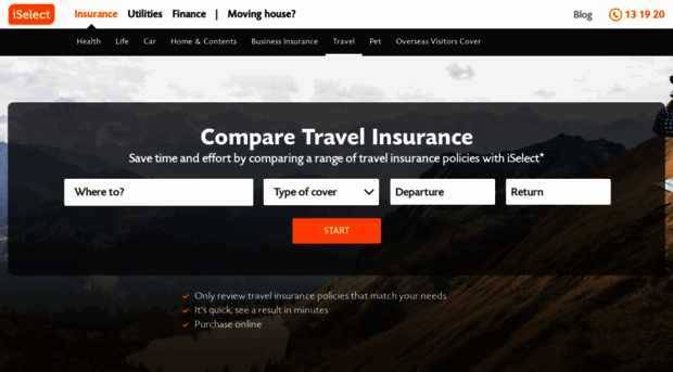 travelinsurance.iselect.com.au