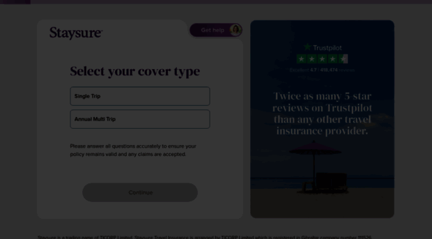 travelinsurance.staysure.co.uk