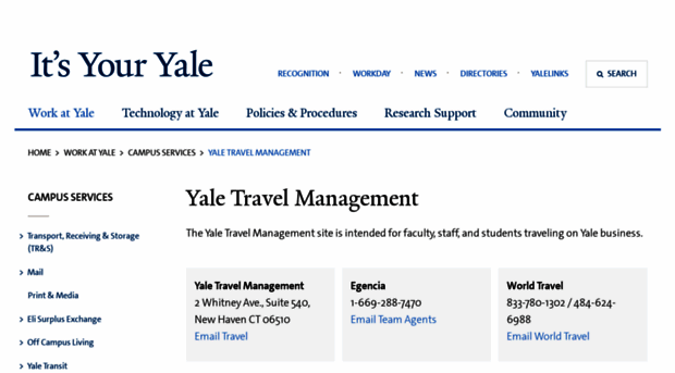 travelmanagement.yale.edu