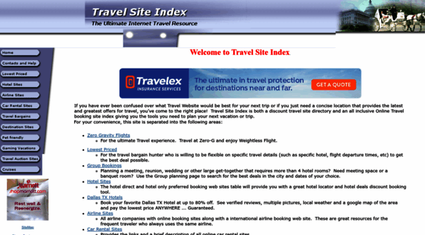 travelsiteindex.com