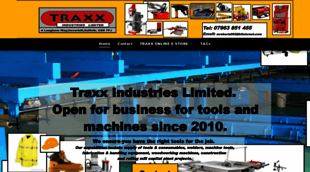 traxxmachinetools.co.uk