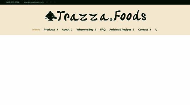 trazzafoods.com