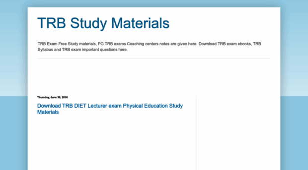 trbstudymaterials.blogspot.in