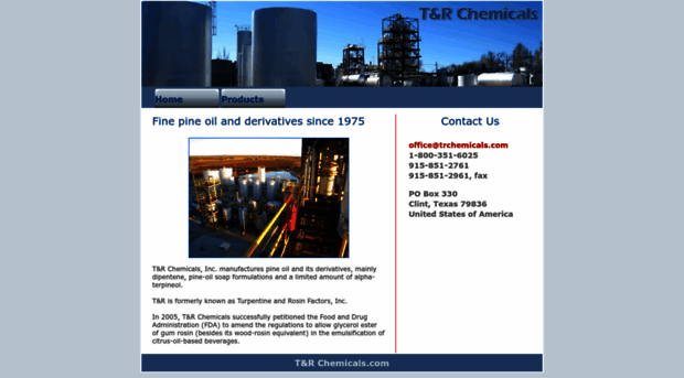 trchemicals.com