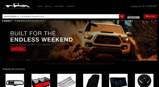 trdtoyotaparts.com