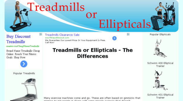 treadmillsorellipticals.com