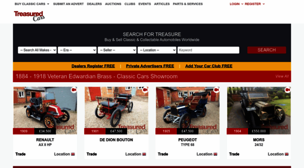 treasuredcars.com