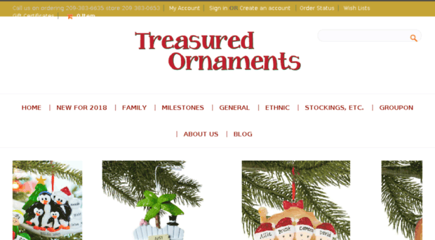 treasuredornaments.com