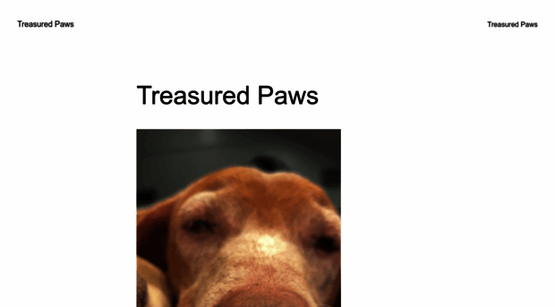 treasuredpaws.com