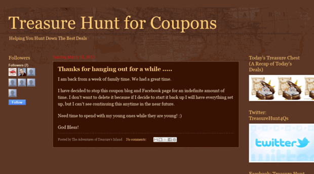 treasurehuntforcoupons.blogspot.com