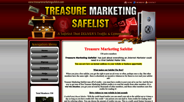 treasuremarketingsafelist.com