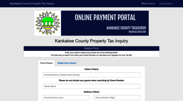 treasurer.k3county.net