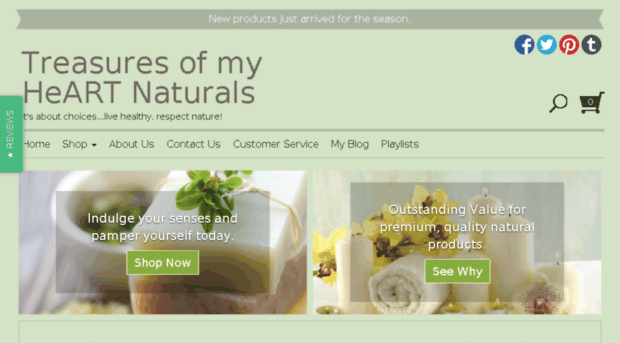 treasuresnaturals.net