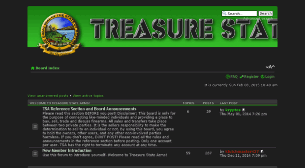 treasurestatearms.com