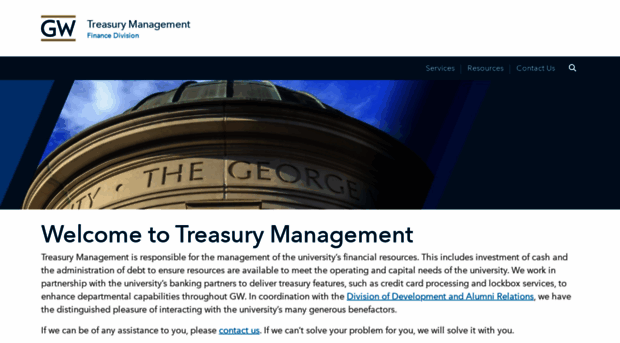 treasury.gwu.edu