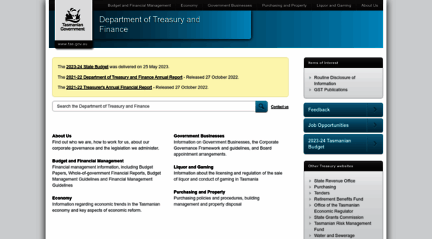 treasury.tas.gov.au