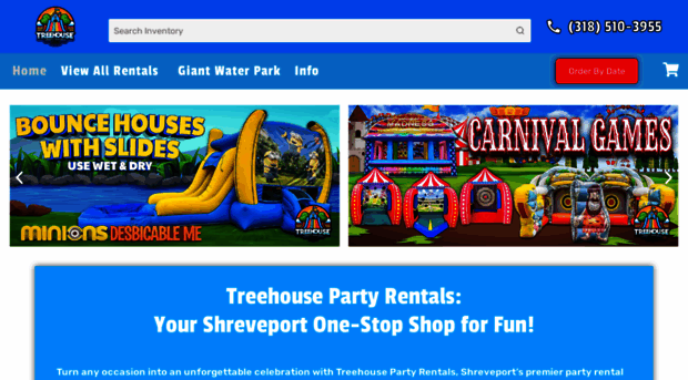 treehousepartyrentals.com