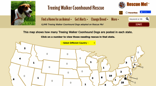 treeingwalkercoonhound.rescueme.org