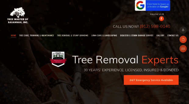 treemastersincsavannah.com