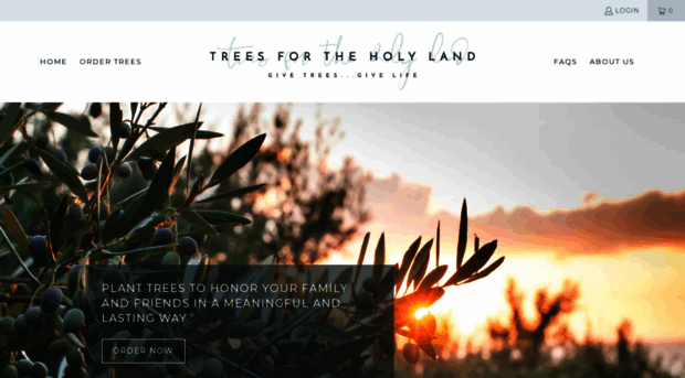 treesfortheholyland.com