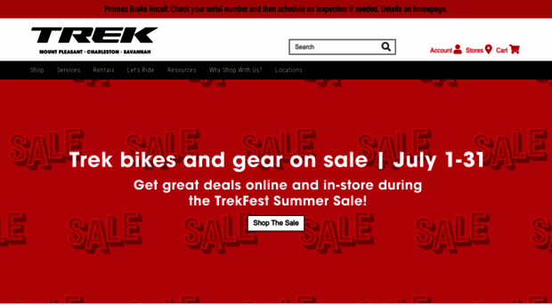 trekbikesofmountpleasant.com