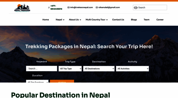 trekkersnepal.com