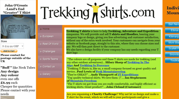 trekkingtshirts.com
