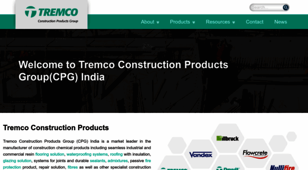 tremcocpg-india.in