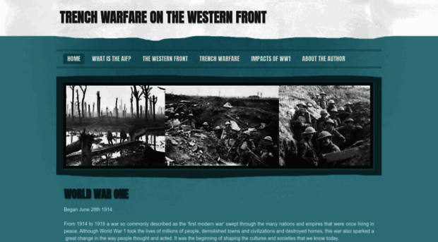 trenchwarfareonthewesternfront.weebly.com